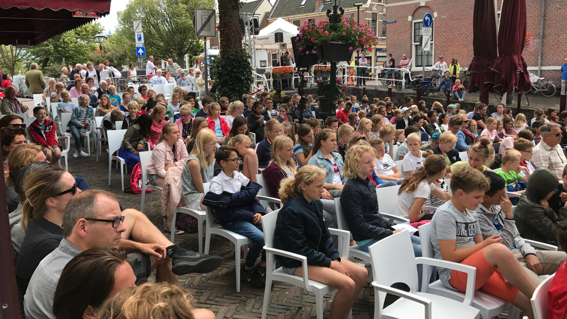 Druk bezocht kinderconcert - Foto: Elly Jührend