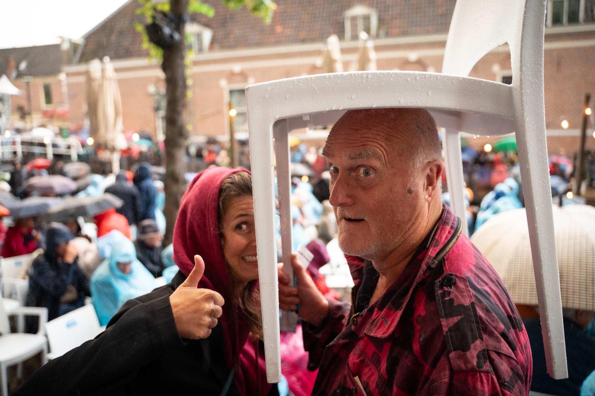 Concert in de regen in 2025